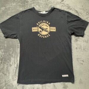 Boeing‎ Building Defense T Shirt XXL Red Canoe Tag Canada Black Logo On Sleeve